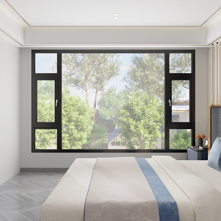 EDU75Hi內開,系統窗,內開窗,伊盾門窗,門窗定制,安全門窗