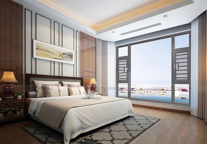 伊盾門窗新推出爆品門窗有哪些誘人的優點？普羅旺斯-90mm 灰色