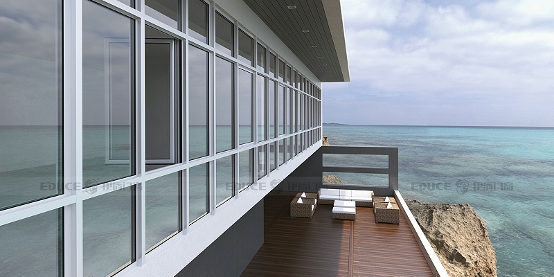 伊盾高效隔音門窗，讓你實現每天過上靜謐生活的居家夢想！柏林時光平開窗-110mm 效果圖